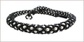 Black and White Netted Pearl Necklace (BW019)