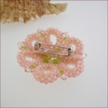 Pink Star Flower Brooch (BWB01)