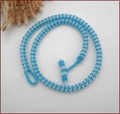 Blue Sparkle Necklace with Swarovski Pendant (WB42)
