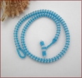 Blue Sparkle Necklace with Swarovski Pendant (WB42)