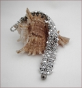 Diamond Silver Beadwork Bracelet (BB24)