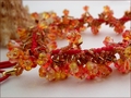 Flames of Flowers Beadwork Necklace (BW110)