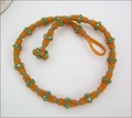 Kingfisher Beadwork Necklace (BB119)