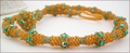 Kingfisher Beadwork Necklace (BB119)